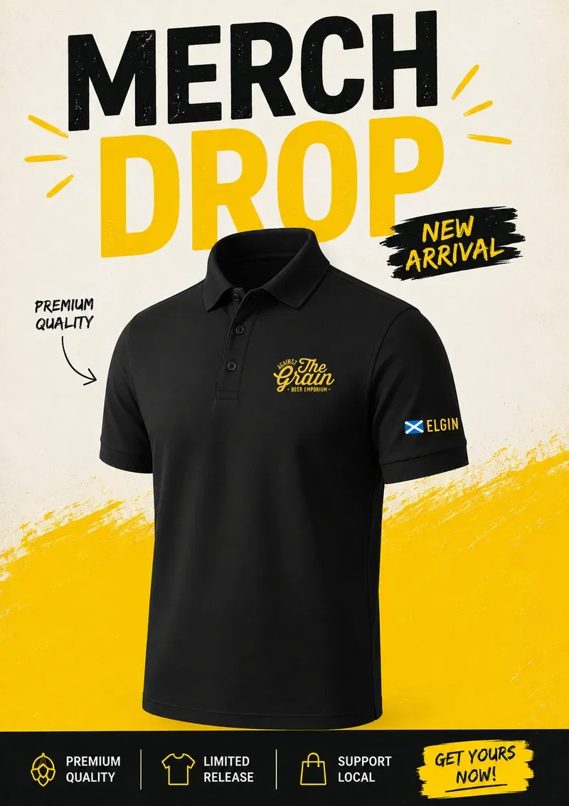New Merch Drop! event poster